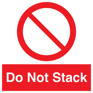 Do Not Stack 